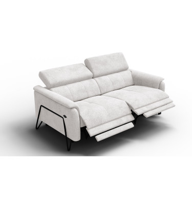 Relaxsofa 3-Sitzer RODEN, creme
