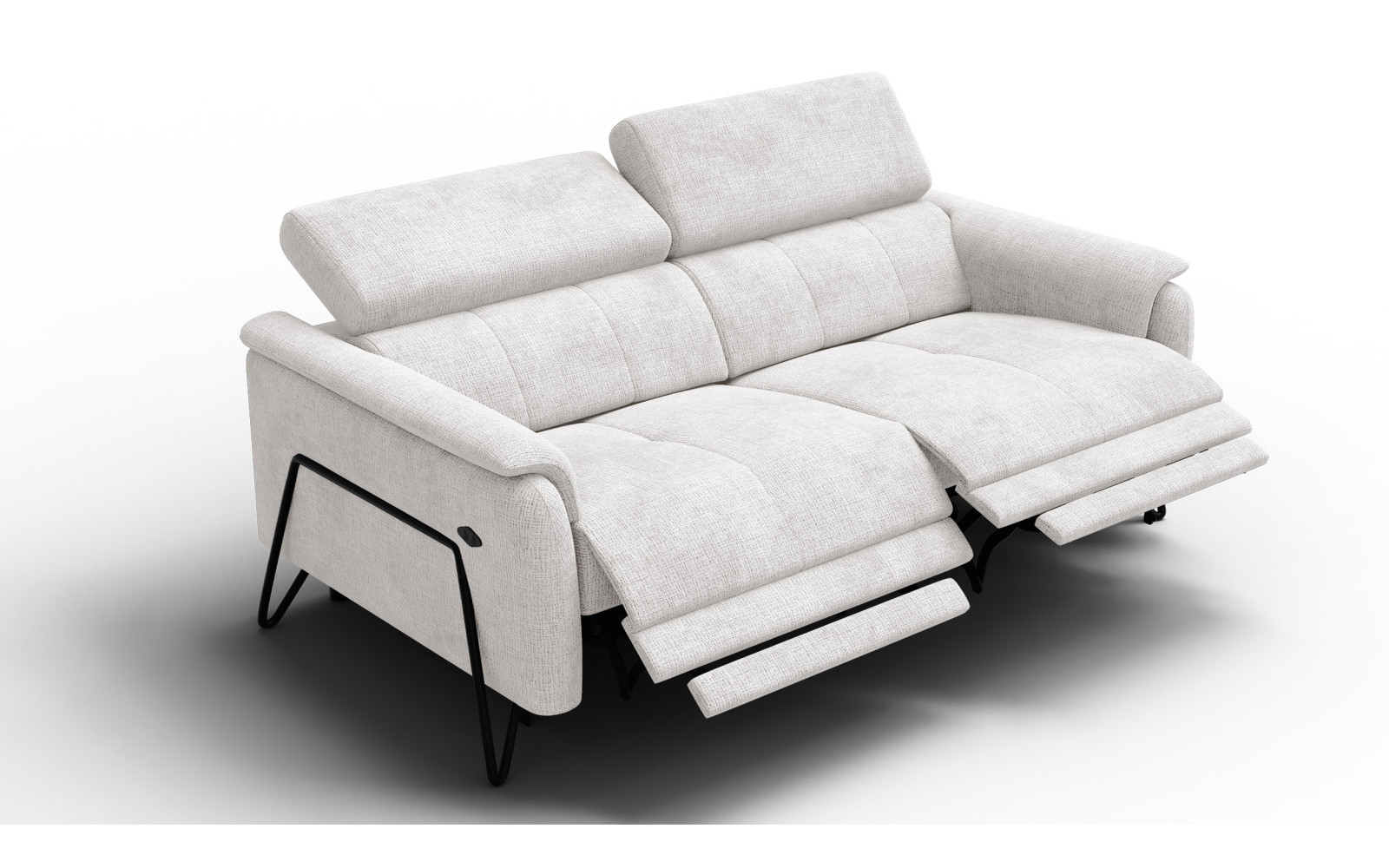 Relaxsofa 3-Sitzer RODEN, creme