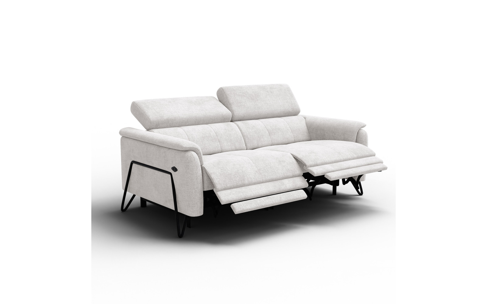 Relaxsofa 3-Sitzer RODEN, creme