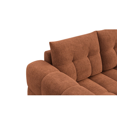 CLOUDI 2-Sitzer-Sofa, rostrot