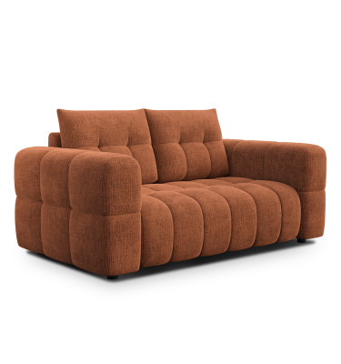 CLOUDI 2-Sitzer-Sofa, rostrot