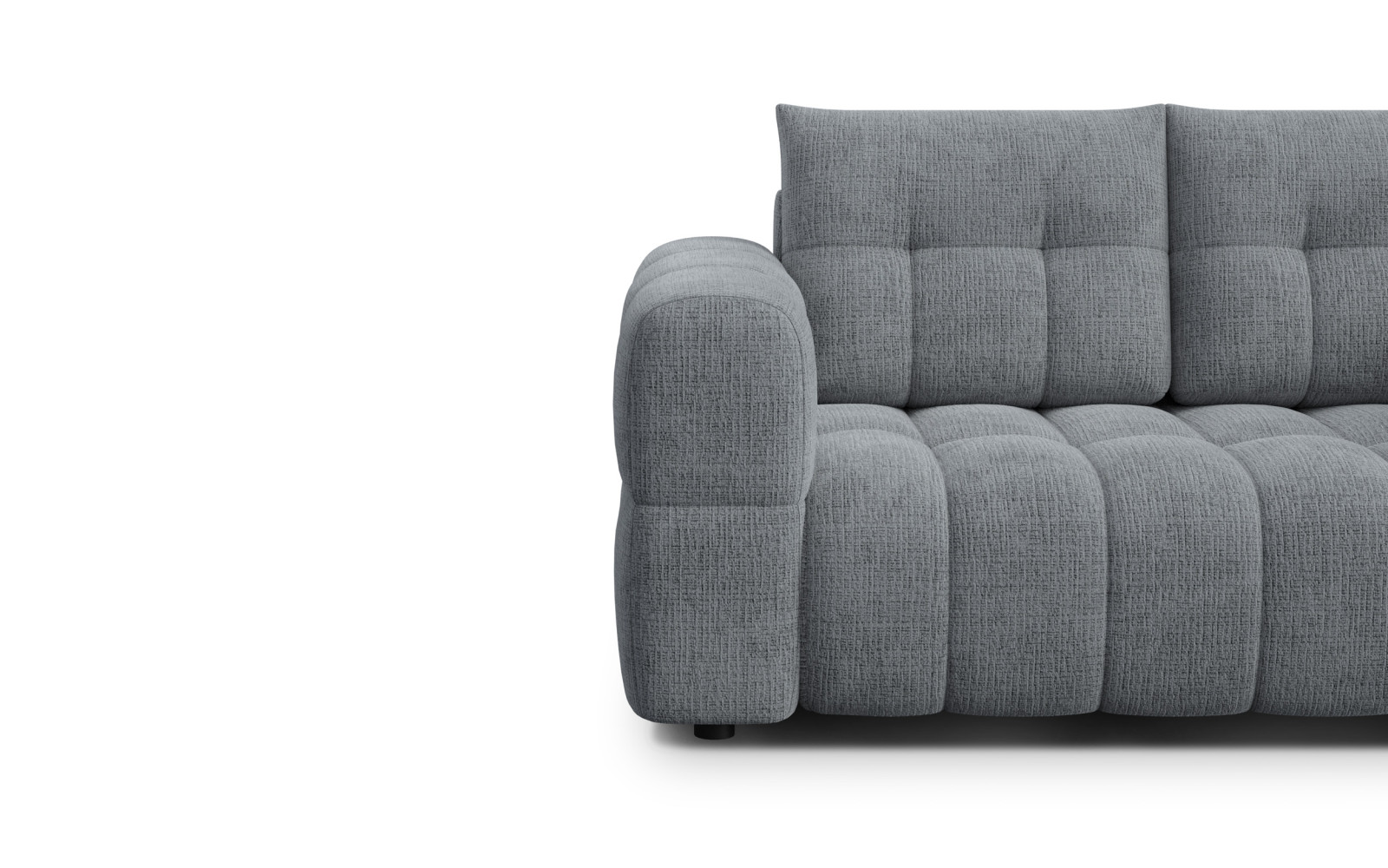 CLOUDI 2-Sitzer-Sofa, dunkelgrau