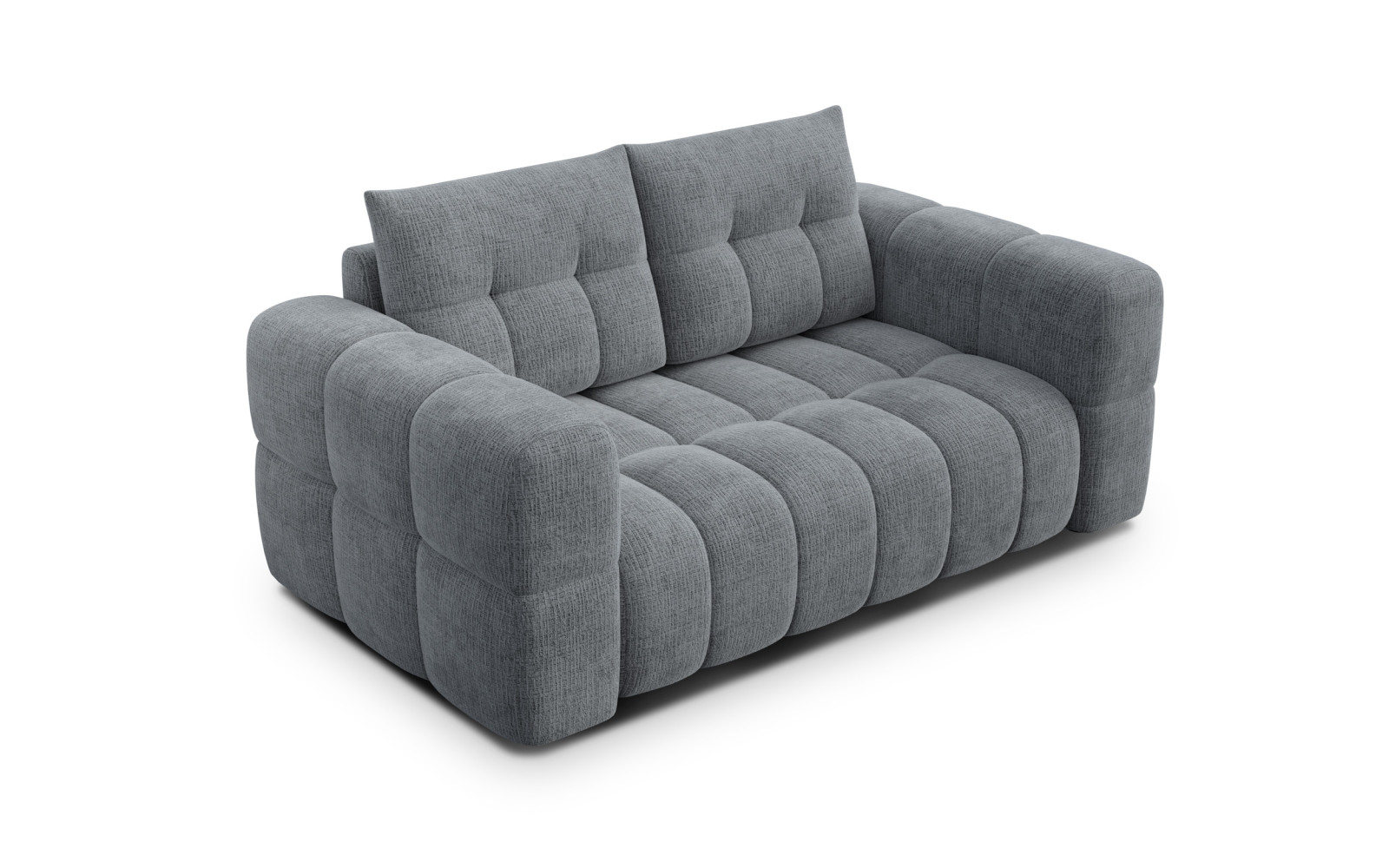 CLOUDI 2-Sitzer-Sofa, dunkelgrau