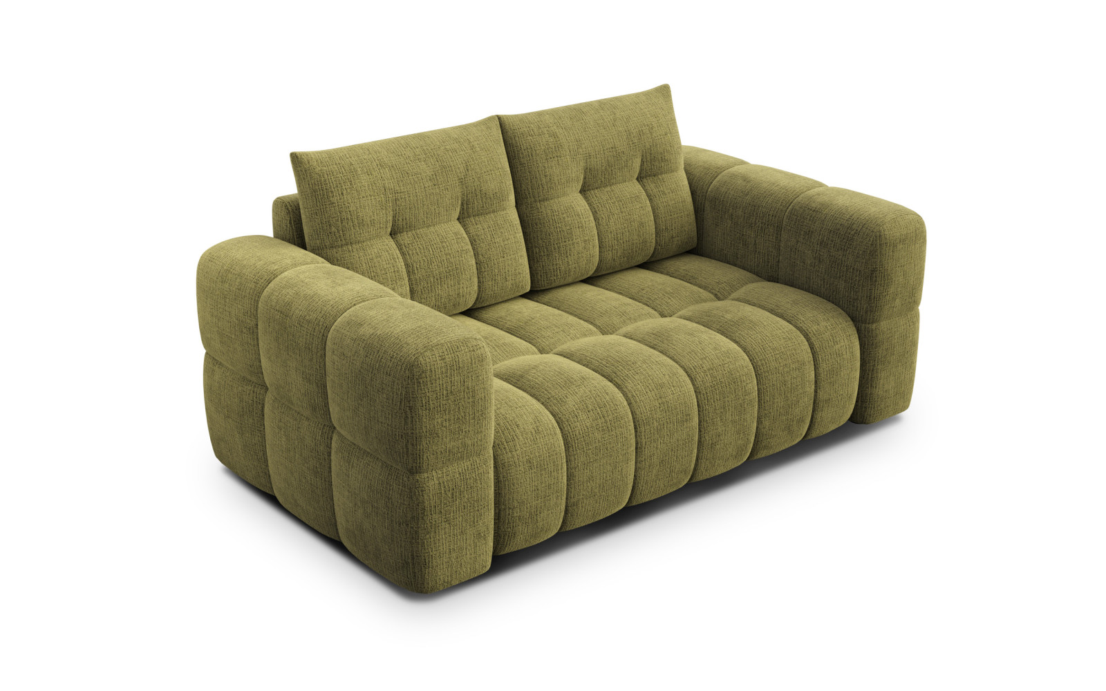 CLOUDI 2-Sitzer-Sofa, olivgrün