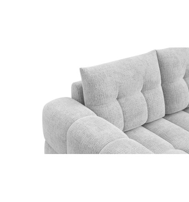 CLOUDI 2-Sitze-Sofa, hellgrau