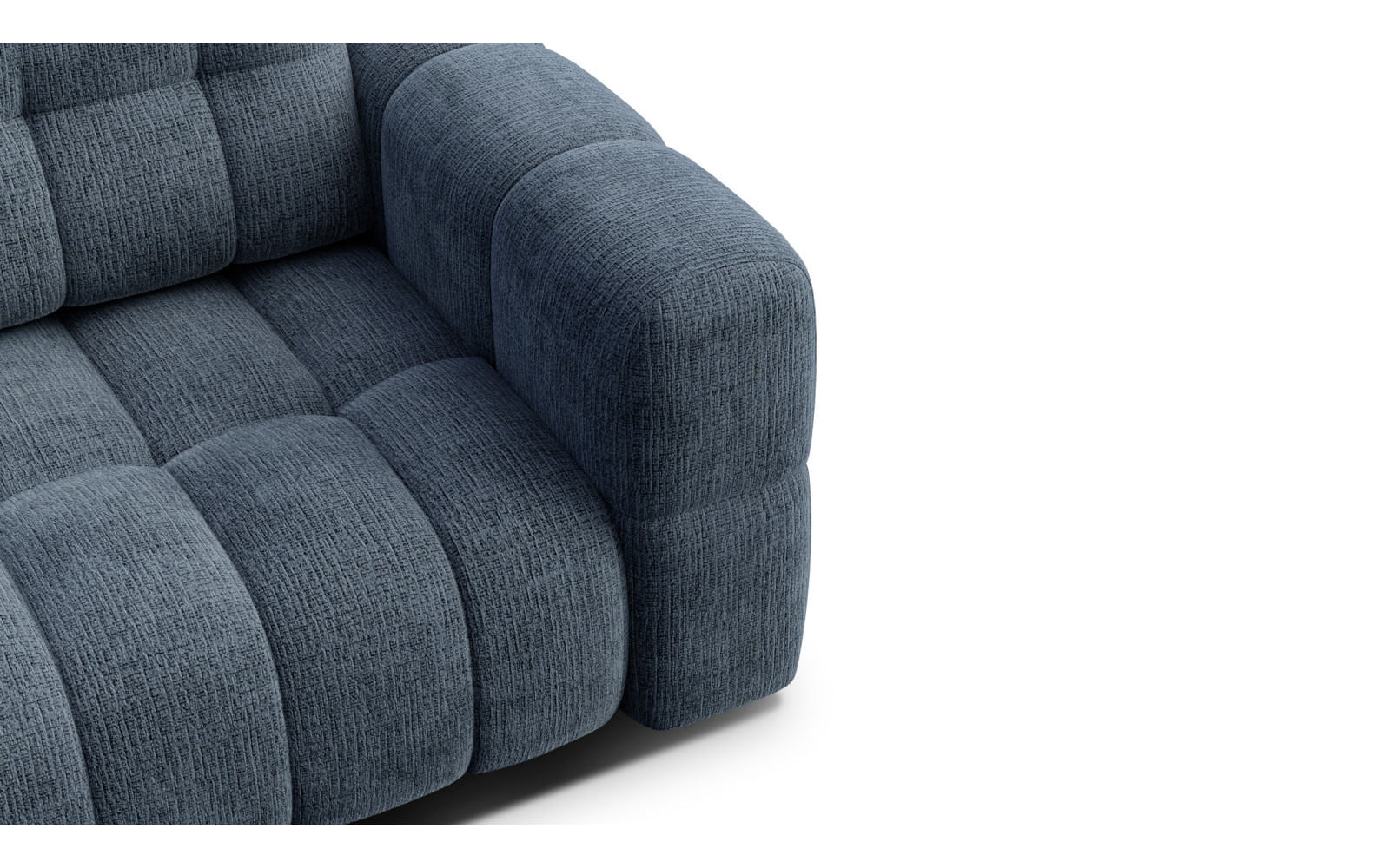 CLOUDI 2-Sitzer-Sofa, marineblau