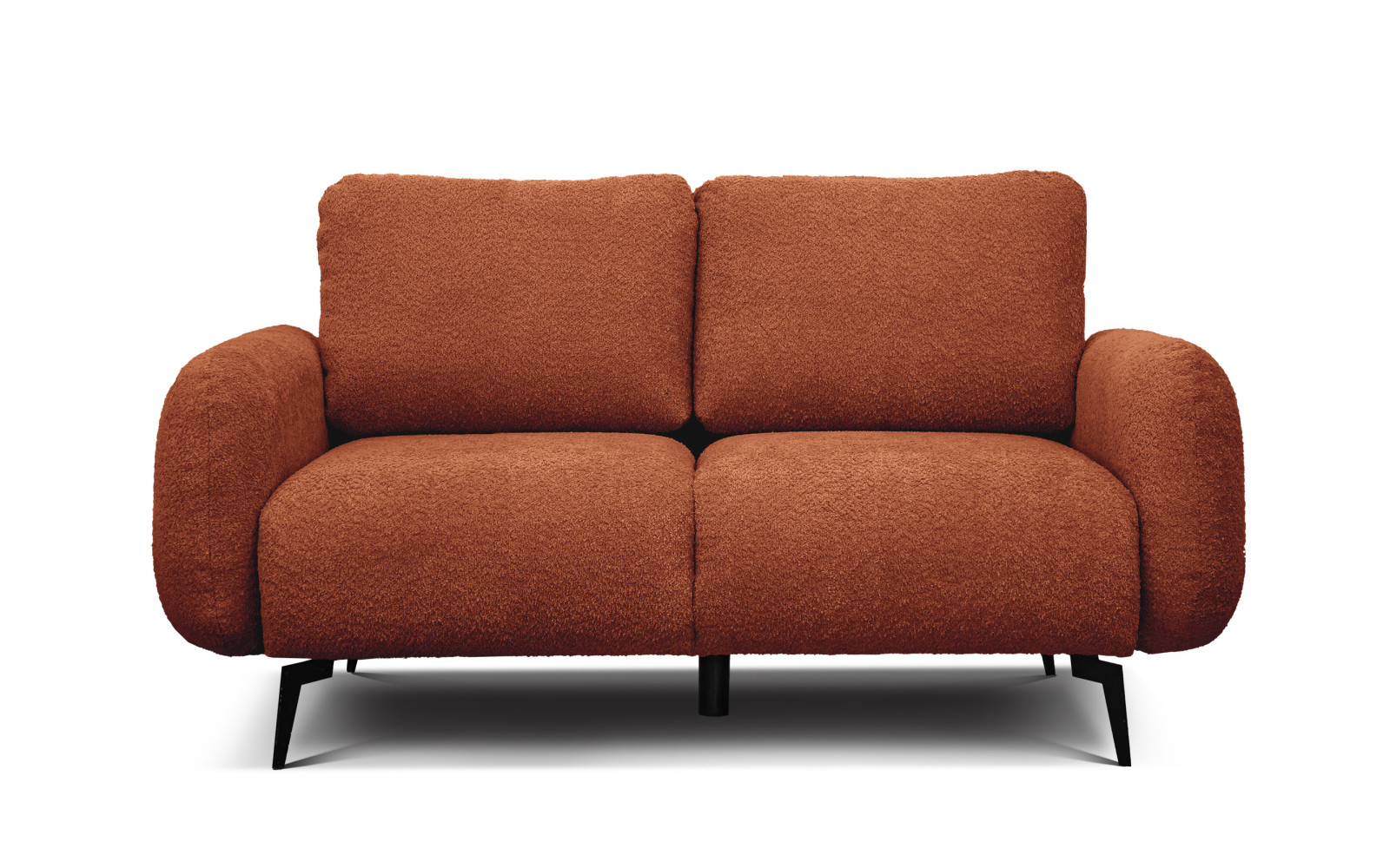 FEBE 2-Sitzer-Sofa, dunkelorange