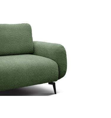 FEBE 2-Sitzer-Sofa, olivgrün