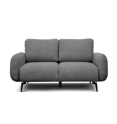 FEBE 2-Sitzer-Sofa, dunkelgrau