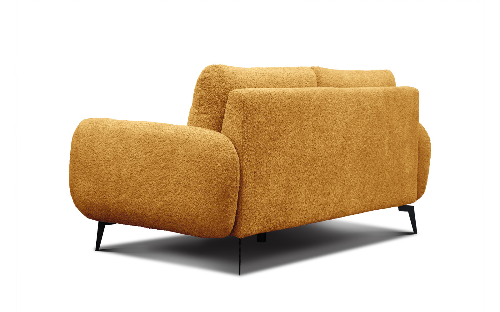 FEBE 2-Sitzer-Sofa, senfgelb