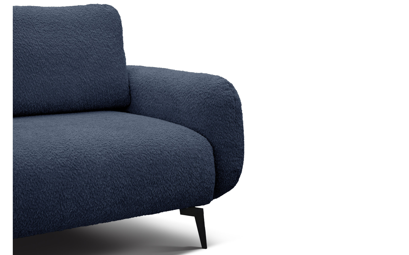 FEBE 2-Sitzer-Sofa, marineblau