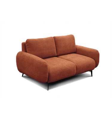 FEBE 2-Sitzer-Sofa, dunkelorange