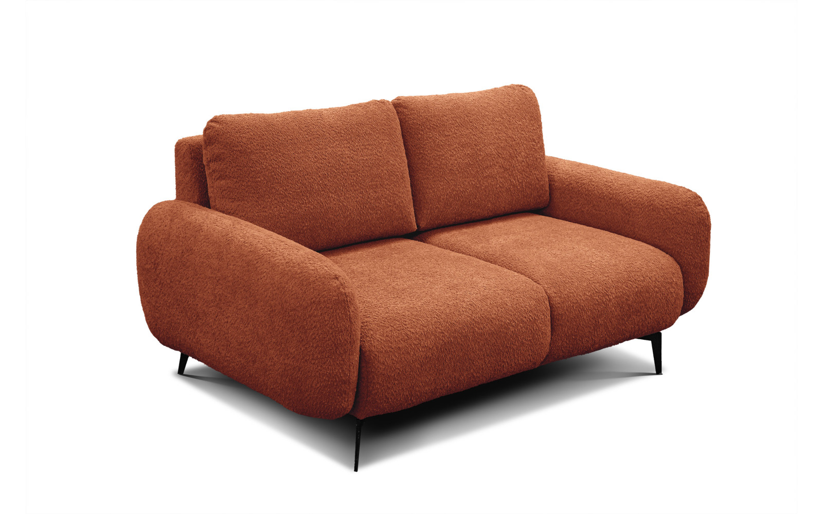 FEBE 2-Sitzer-Sofa, dunkelorange