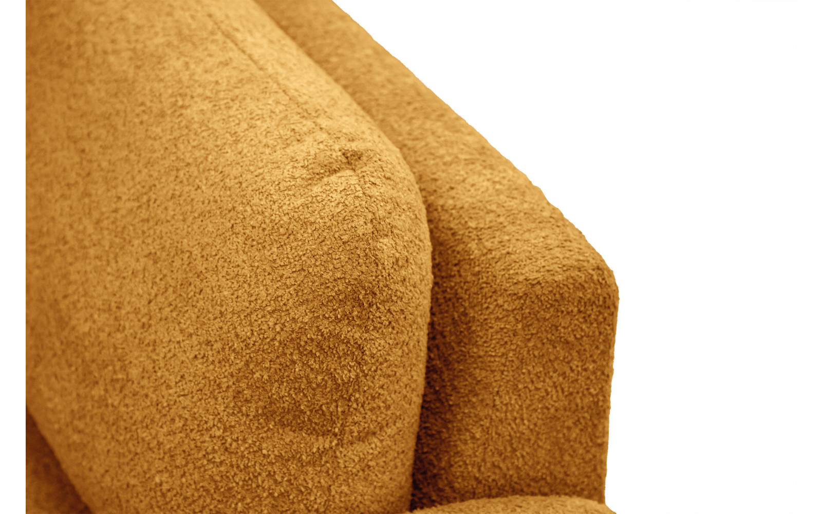 FEBE 2-Sitzer-Sofa, senfgelb