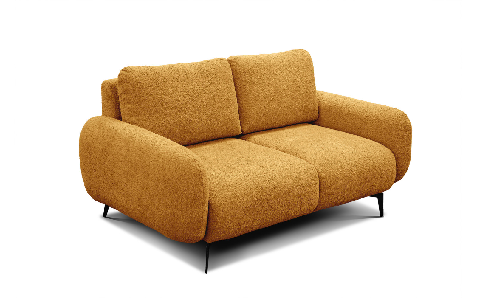 FEBE 2-Sitzer-Sofa, senfgelb