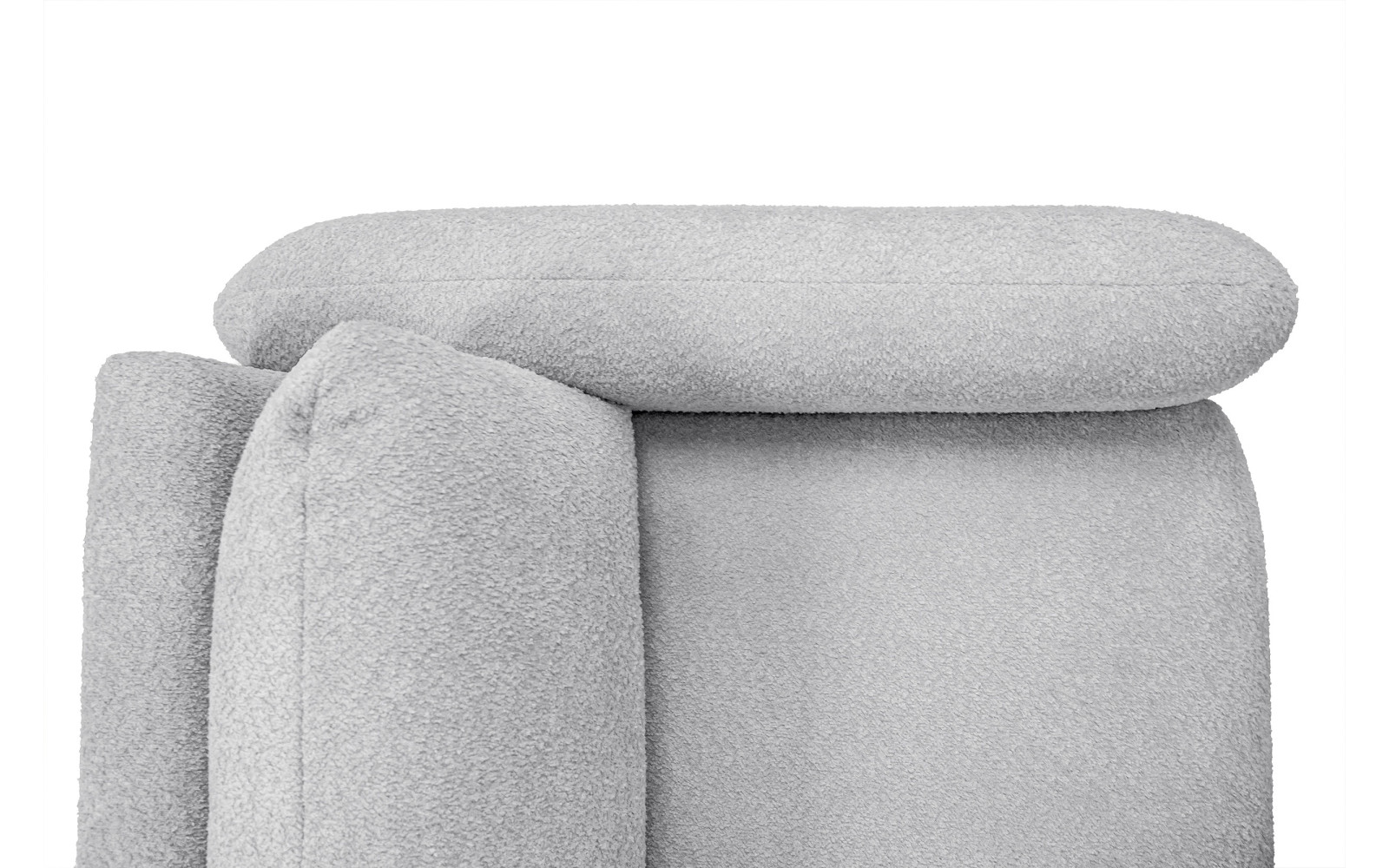 FEBE 2-Sitzer-Sofa, hellgrau