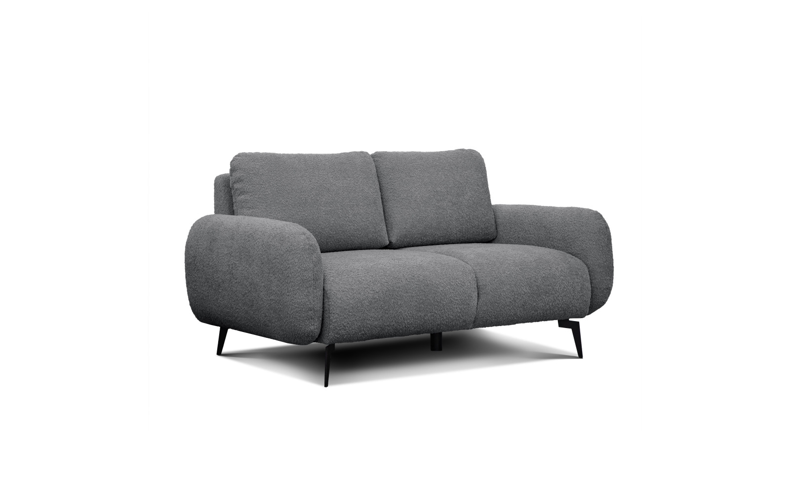 FEBE 2-Sitzer-Sofa, dunkelgrau