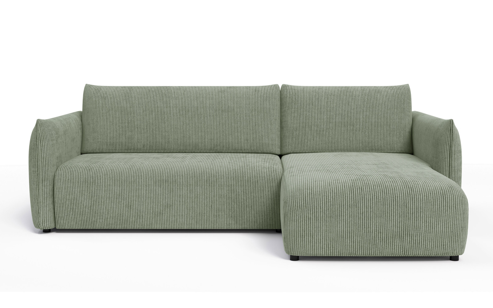 TAUER Ecksofa 3-Sitzer links, mint