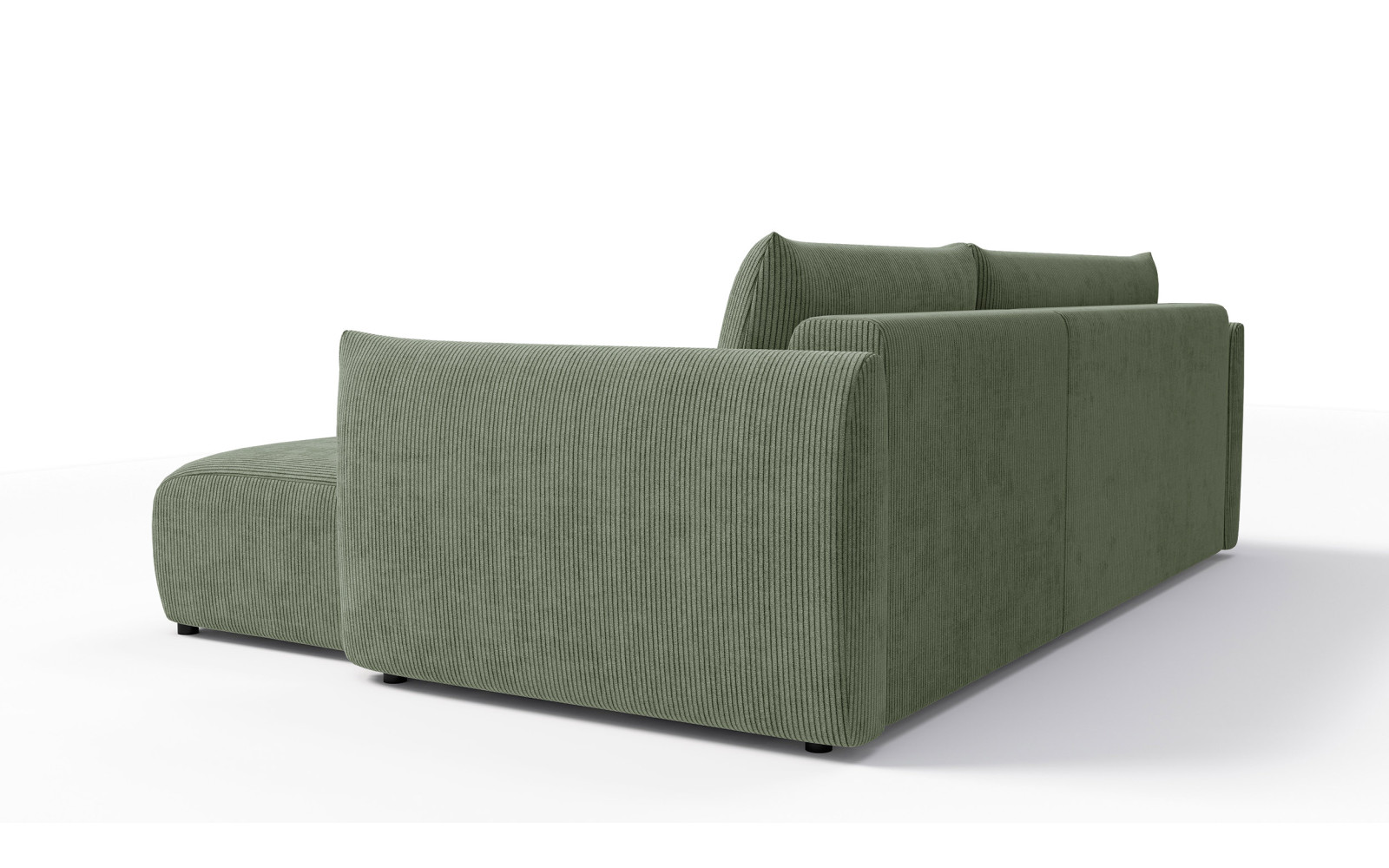 TAUER Ecksofa 3-Sitzer links, mint