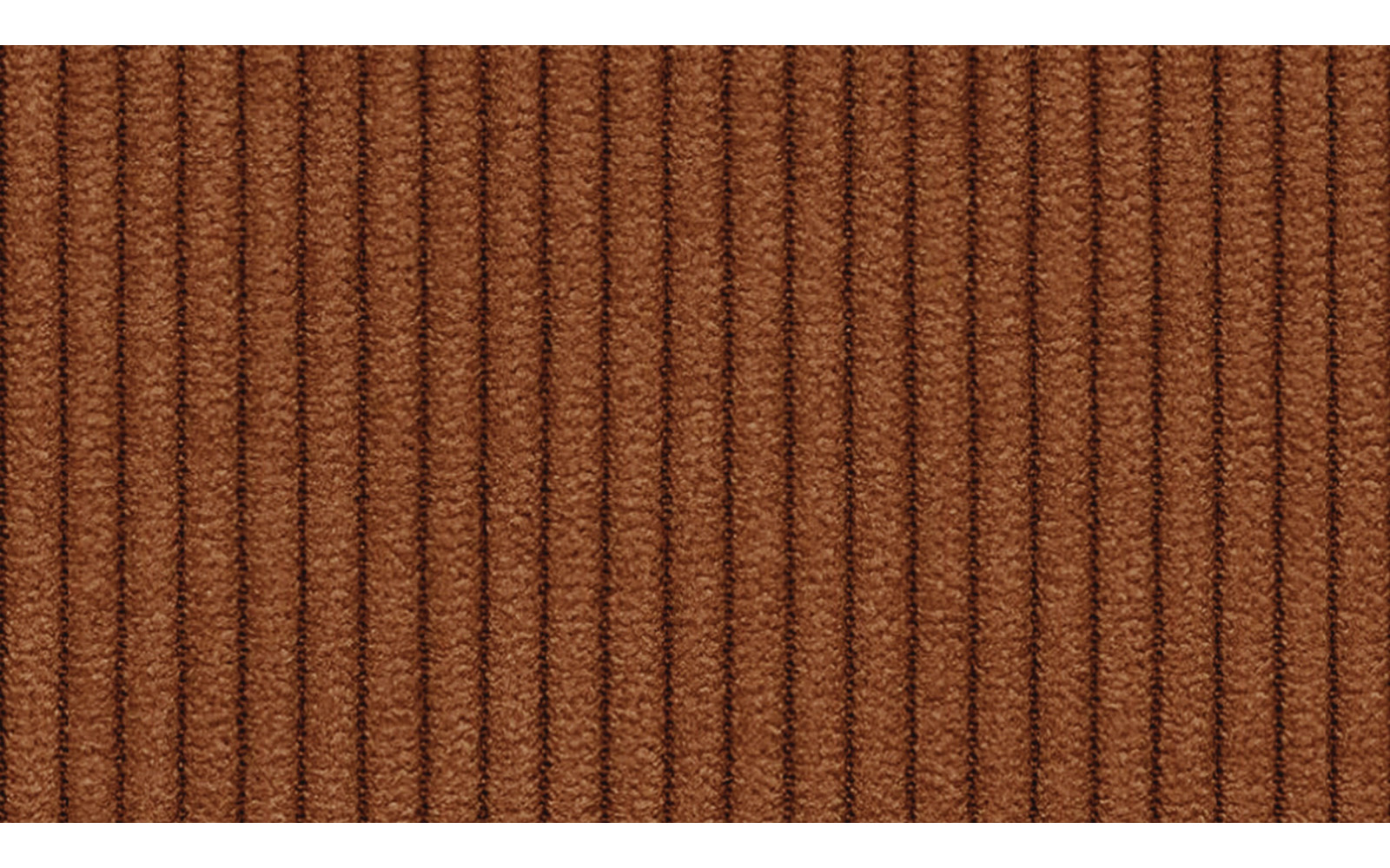 TAUER Ecksofa 3-Sitzer rechts, orange