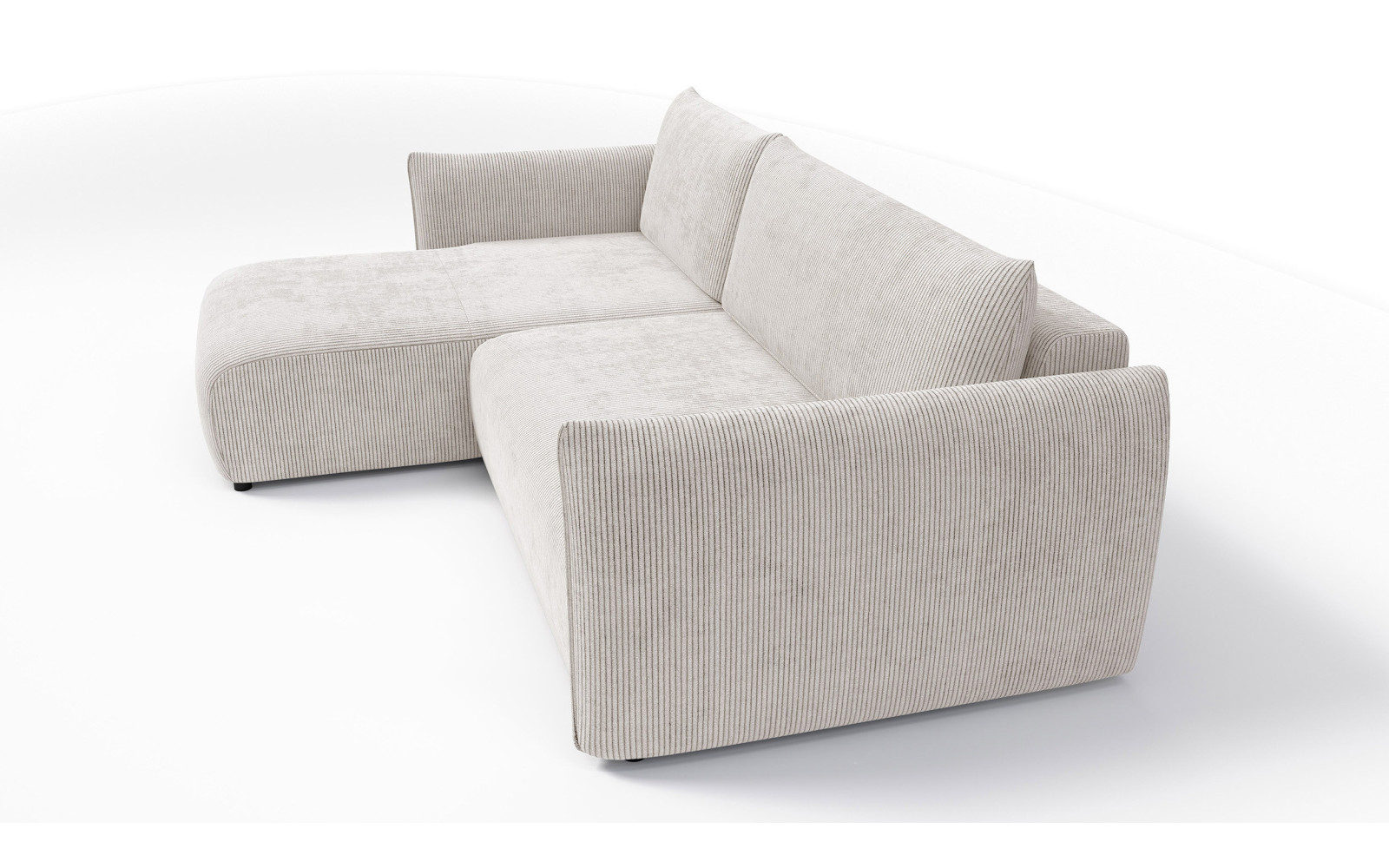 TAUER Ecksofa 3-Sitzer links