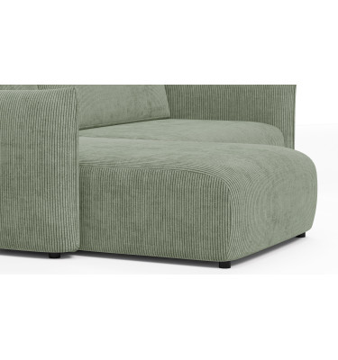 TAUER Ecksofa 3-Sitzer rechts, mint