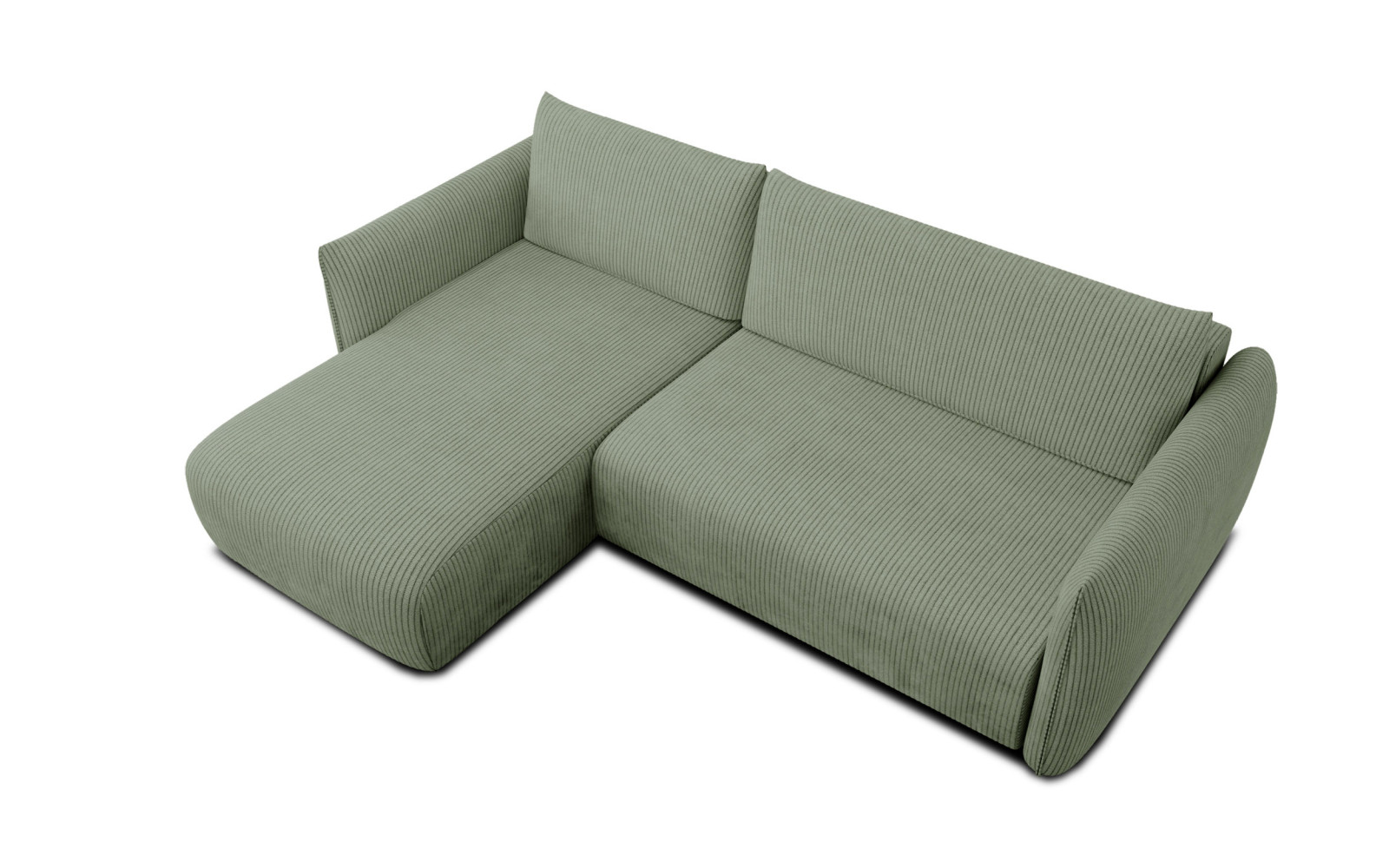 TAUER Ecksofa 3-Sitzer rechts, mint