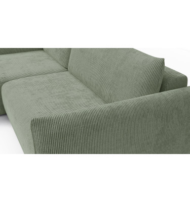 TAUER Ecksofa 3-Sitzer rechts, mint