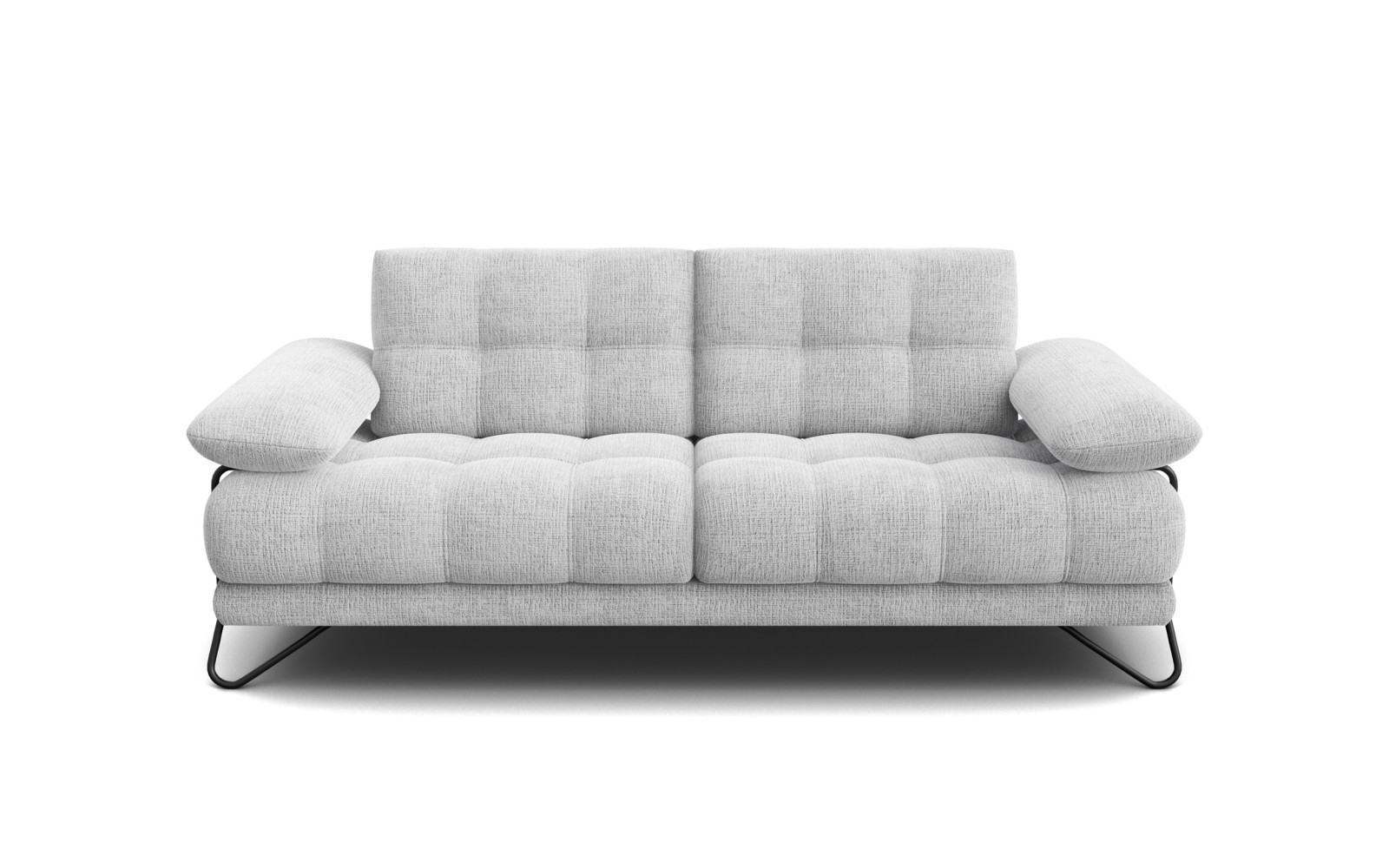 BUBBARA 2,5-Sitze-Sofa, hellgrau