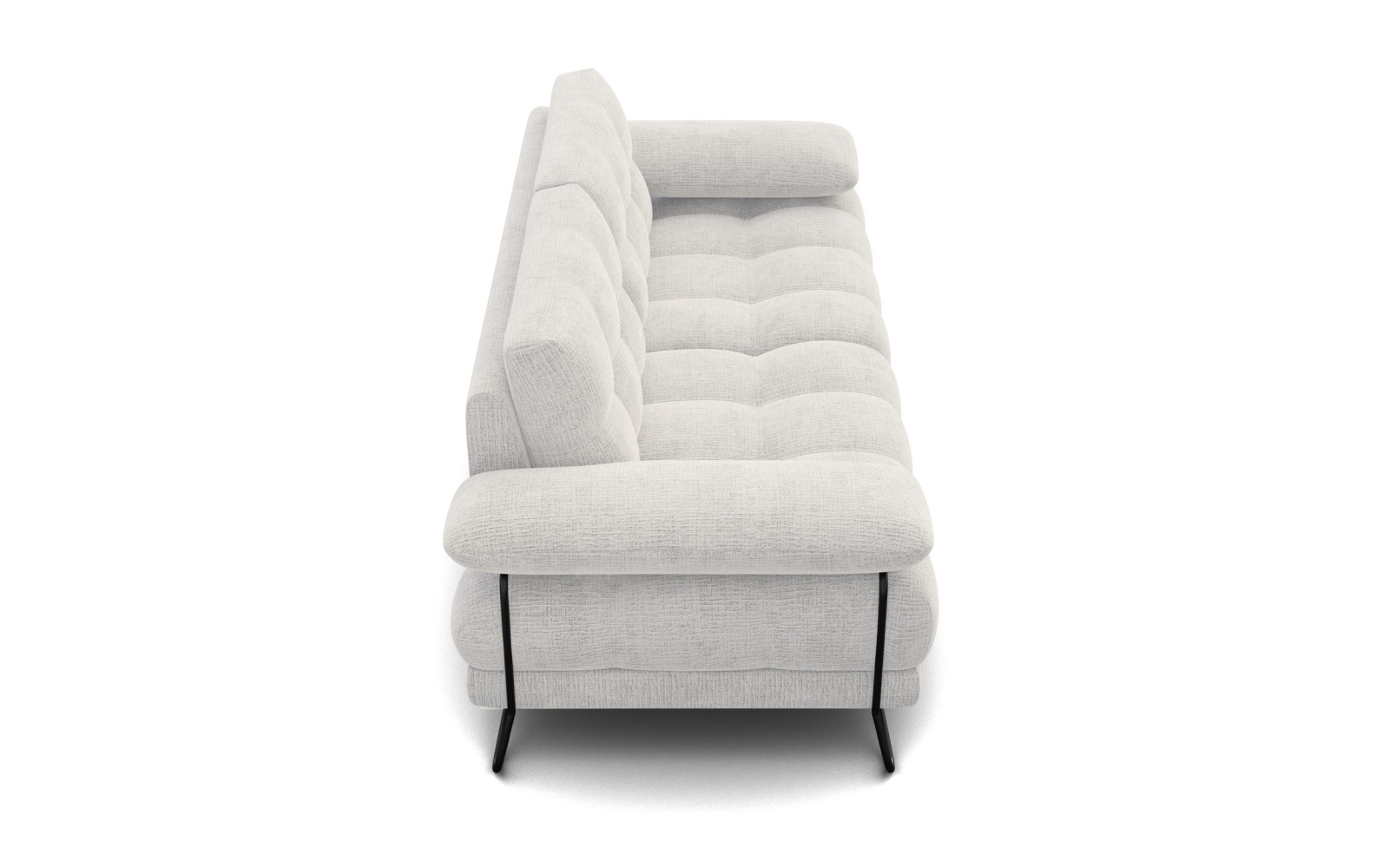BUBBARA 2,5-Sitzer-Sofa, creme