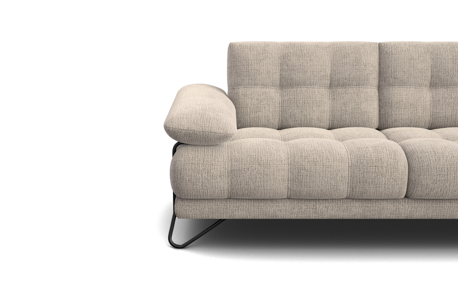 BUBBARA 2,5-Sitzer-Sofa, beige