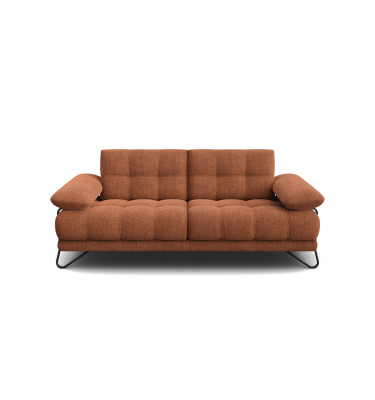BUBBARA 2,5-Sitzer-Sofa, rostrot