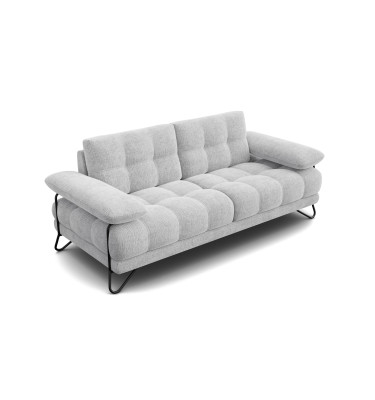 BUBBARA 2,5-Sitze-Sofa, hellgrau