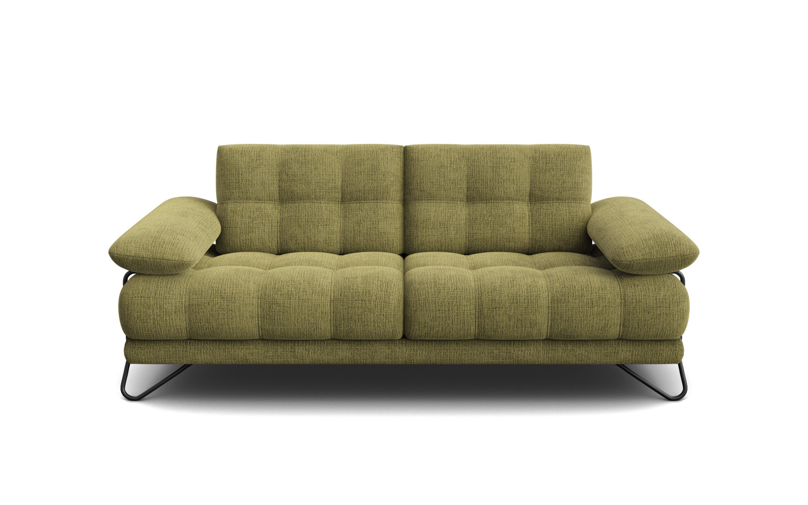 BUBBARA 2,5-Sitzer-Sofa, olivgrün