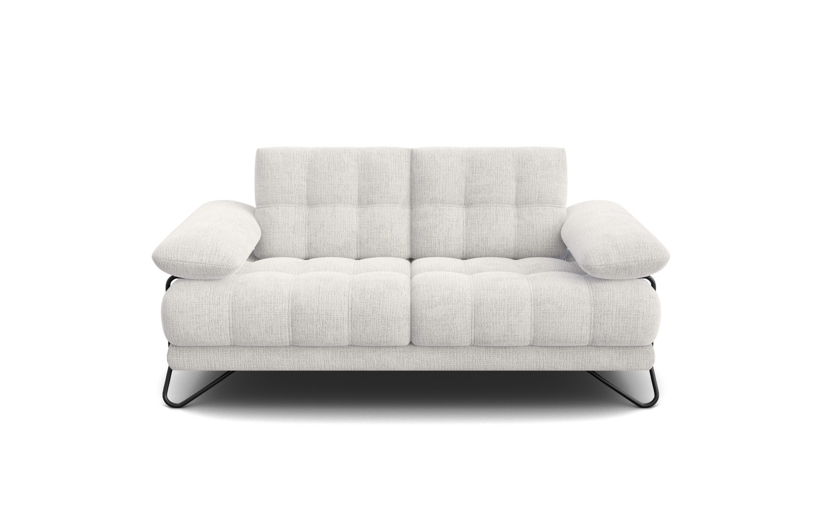 BUBBARA 2-Sitzer-Sofa, creme