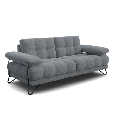 BUBBARA 2,5-Sitzer-Sofa, dunkelgrau