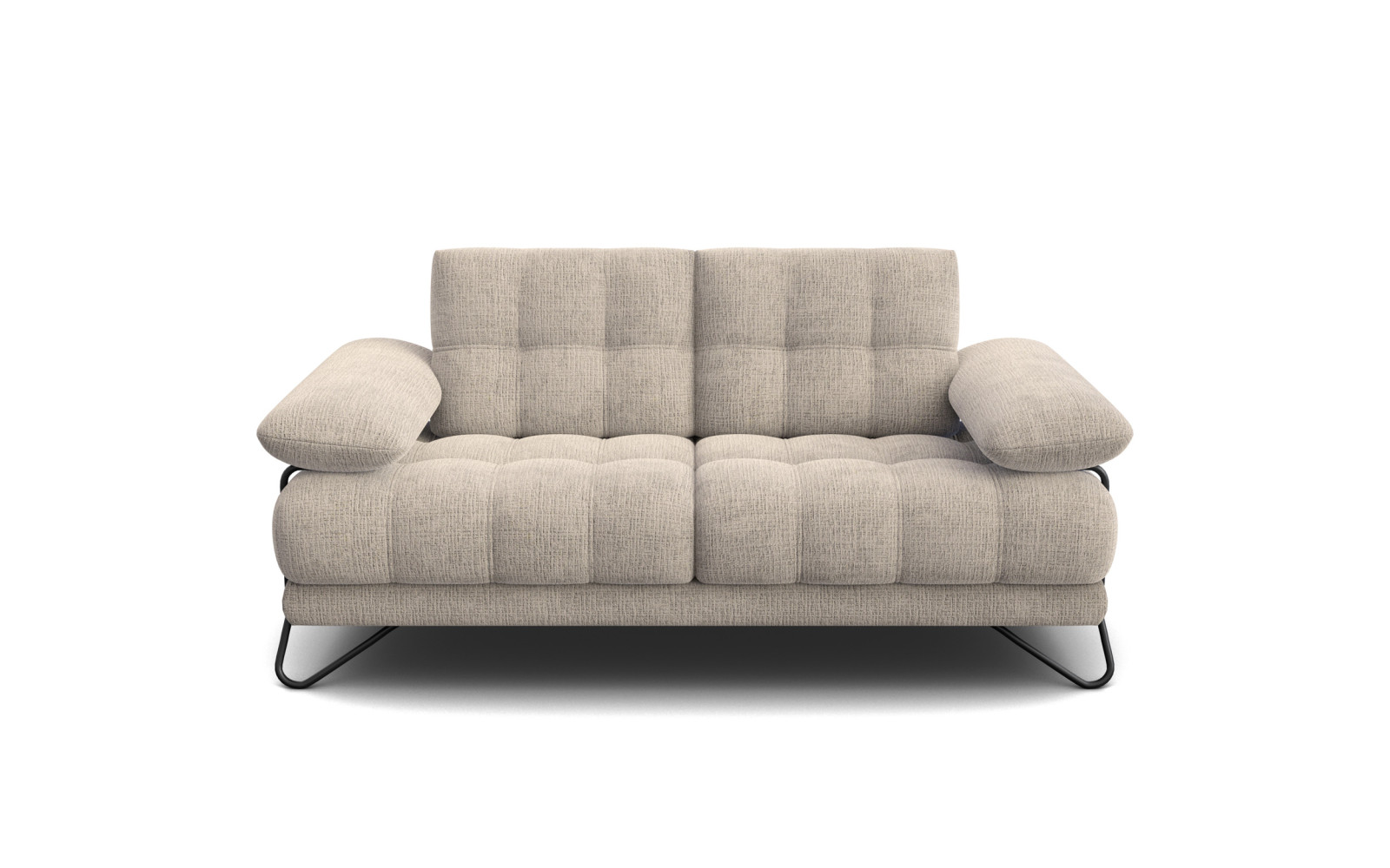 BUBBARA 2-Sitzer-Sofa, beige