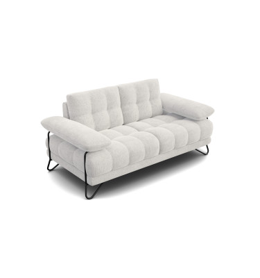 BUBBARA 2-Sitzer-Sofa, creme
