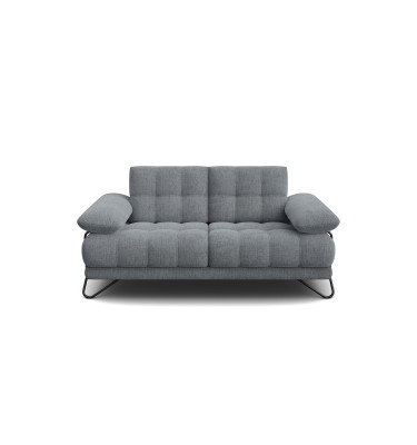 BUBBARA 2-Sitzer-Sofa, dunkelgrau