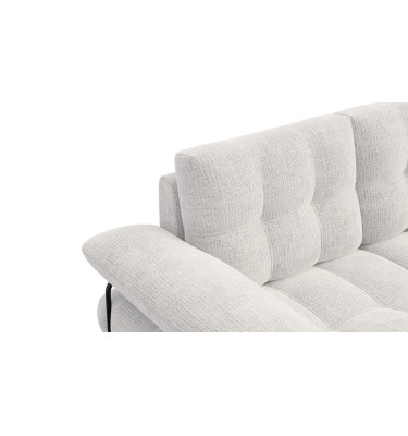BUBBARA 2-Sitzer-Sofa, creme