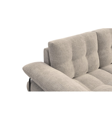 BUBBARA 2-Sitzer-Sofa, beige