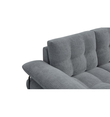 BUBBARA 2-Sitzer-Sofa, dunkelgrau