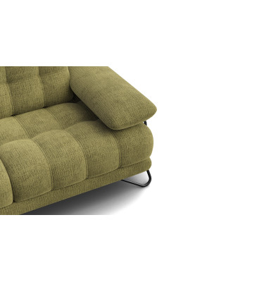 BUBBARA 2-Sitzer-Sofa, olivgrün