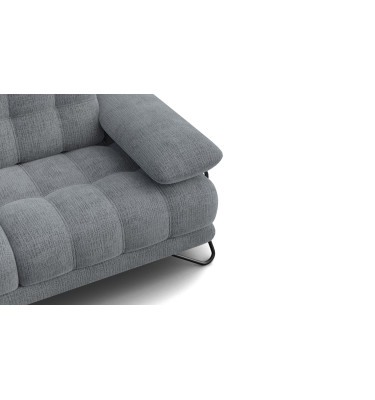 BUBBARA 2-Sitzer-Sofa, dunkelgrau