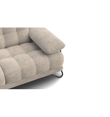 BUBBARA 2-Sitzer-Sofa, beige