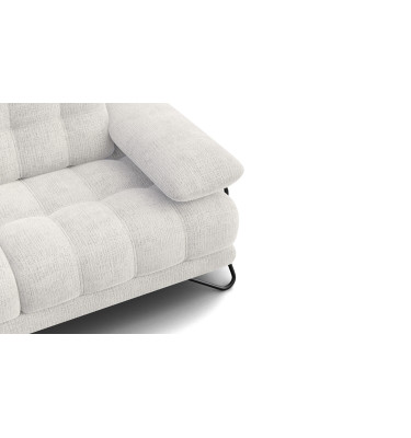 BUBBARA 2-Sitzer-Sofa, creme