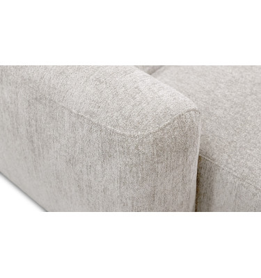 Ecksofa 4-Sitzer rechts NERO, ecru