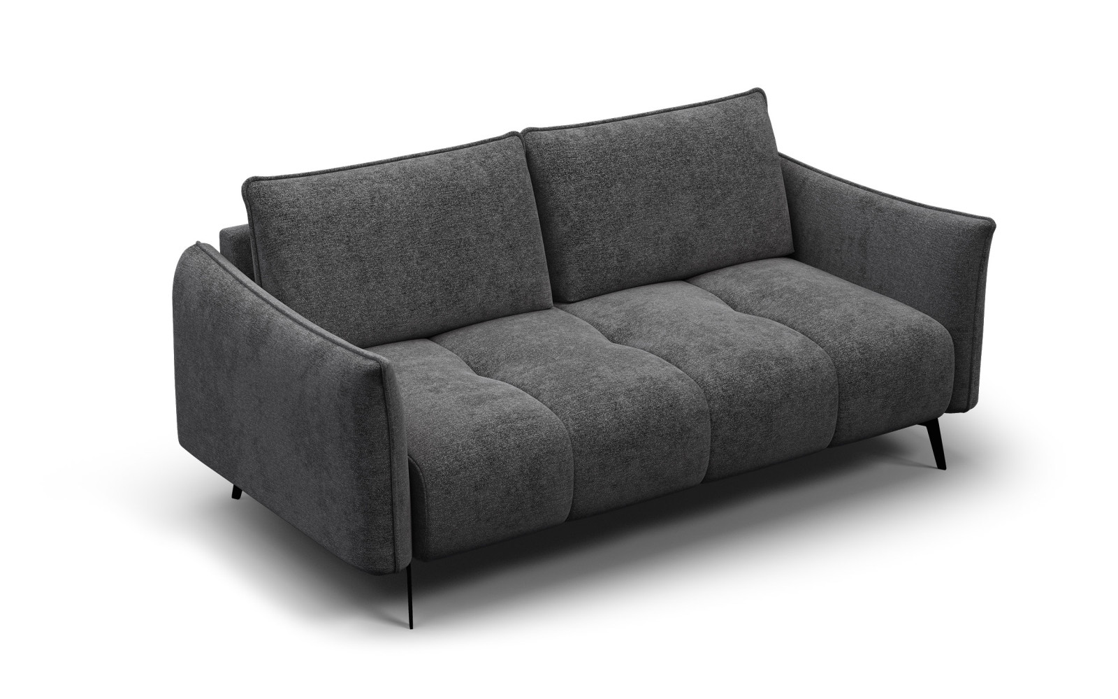 Sofa 2,5-Sitzer AERA, dunkelgrau