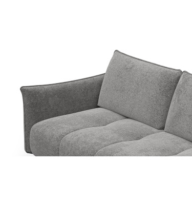 Sofa 2,5-Sitzer AERA, platingrau