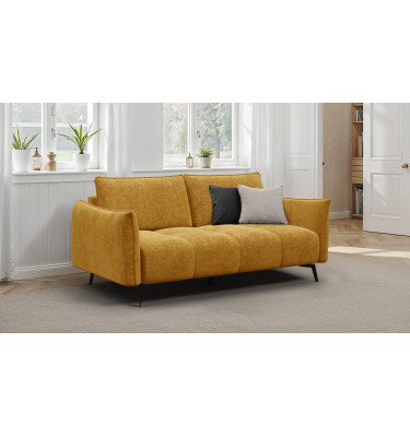 Sofa 2,5-Sitzer AERA, gelb